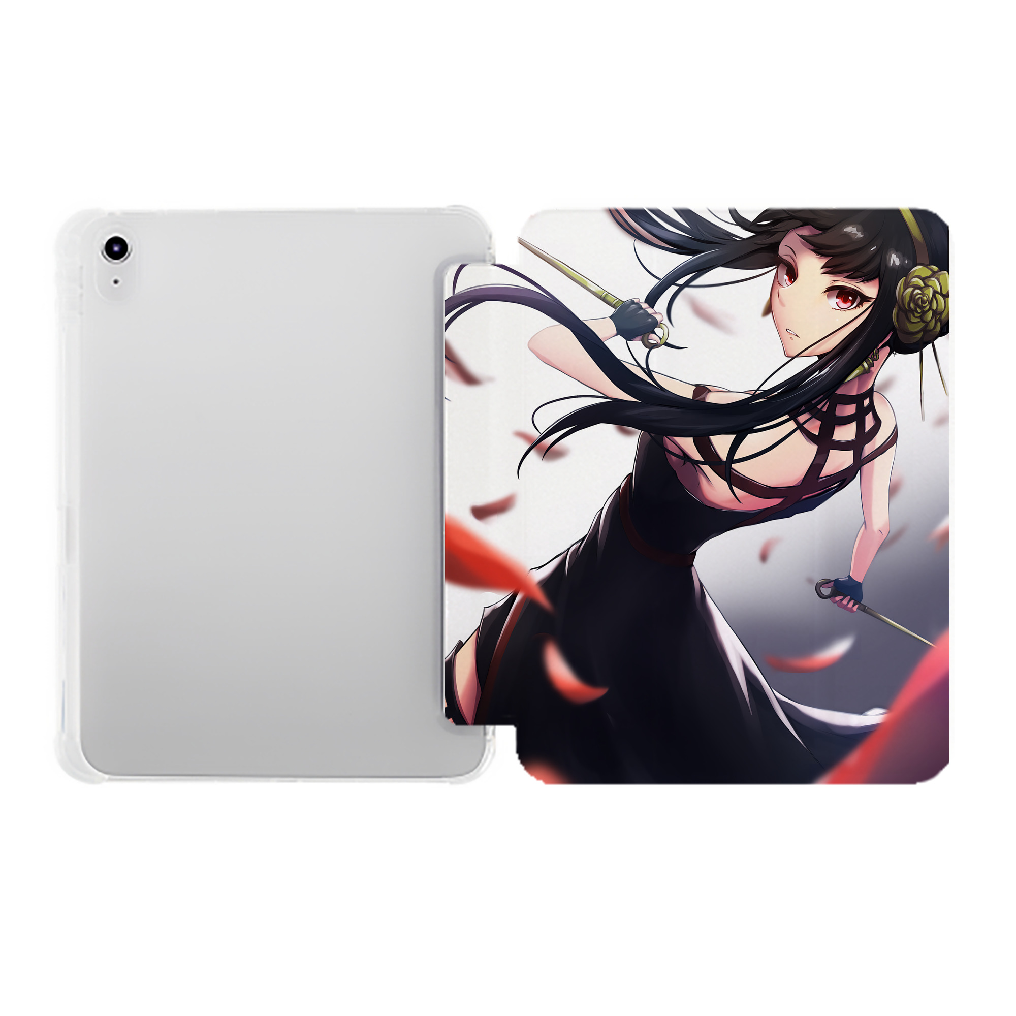 （画像用） SPY×FAMILY间谍家家酒 IPad ケース ペン収納付き 三つ折りスタンド PUレザー×シリコン 対応機種9.5/10.5/10.9インチ